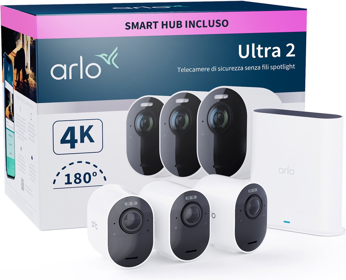 Arlo Arlo Ultra 2 White 3er Pack