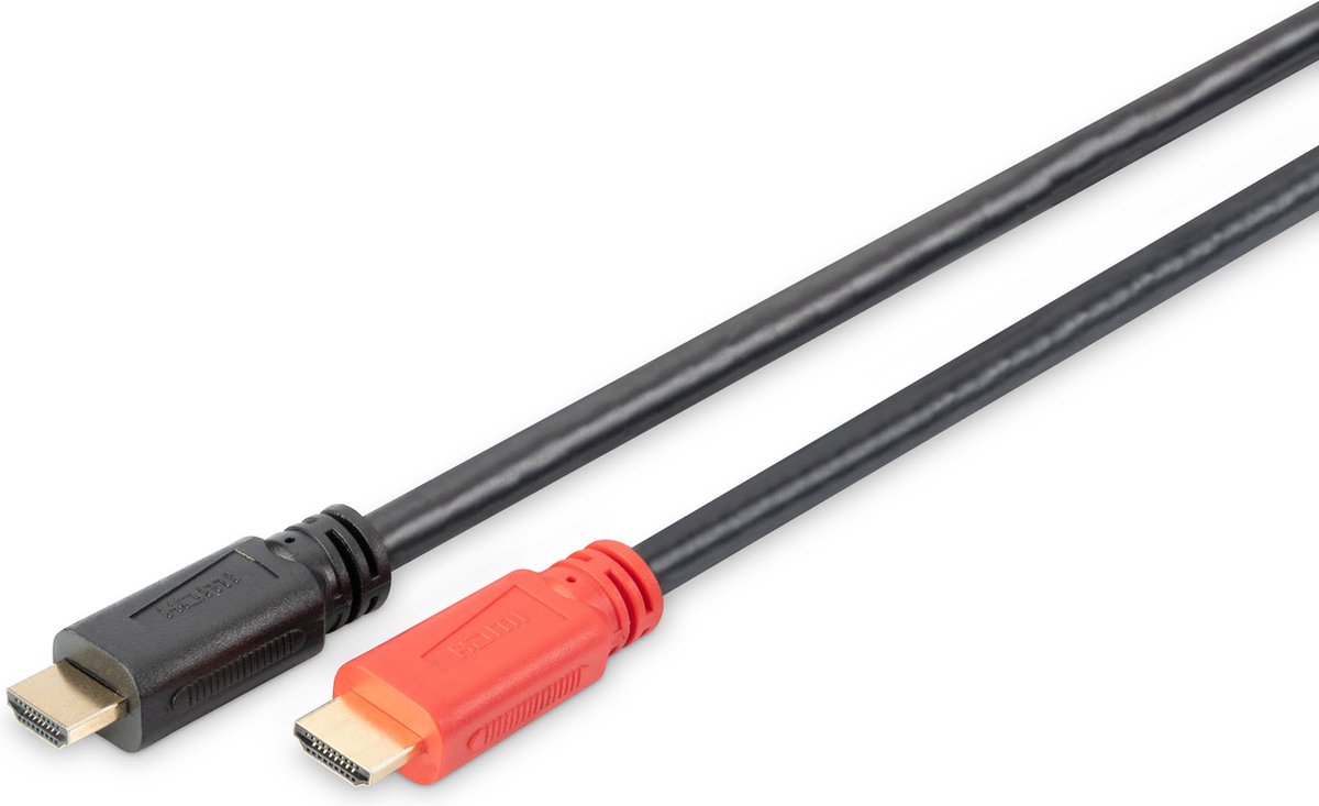 Assmann DIGITUS HDMI Kabel Typ A 20.0m m/Ethernet UltraHD gold sw.