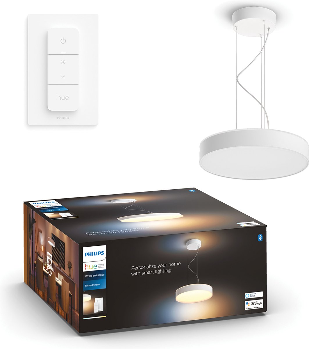 Signify Philips Hue White Amb. Enrave Pendelleuchte weiß 4500lm m DS