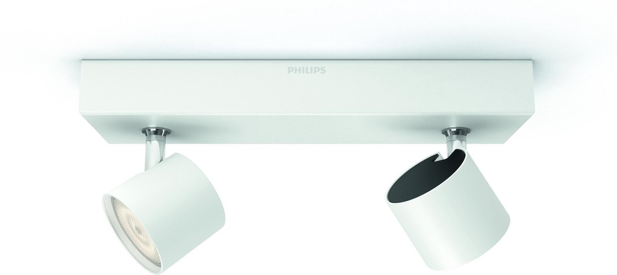 Signify Philips Star LED Spot 2flg. 1000lm WarmGlowDimmen Weiß