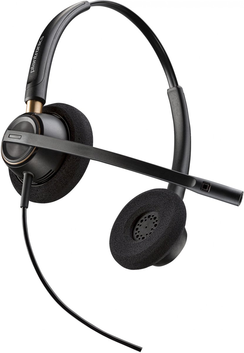 Hewlett Packard Poly Headset EncorePro HW520 binaural QD