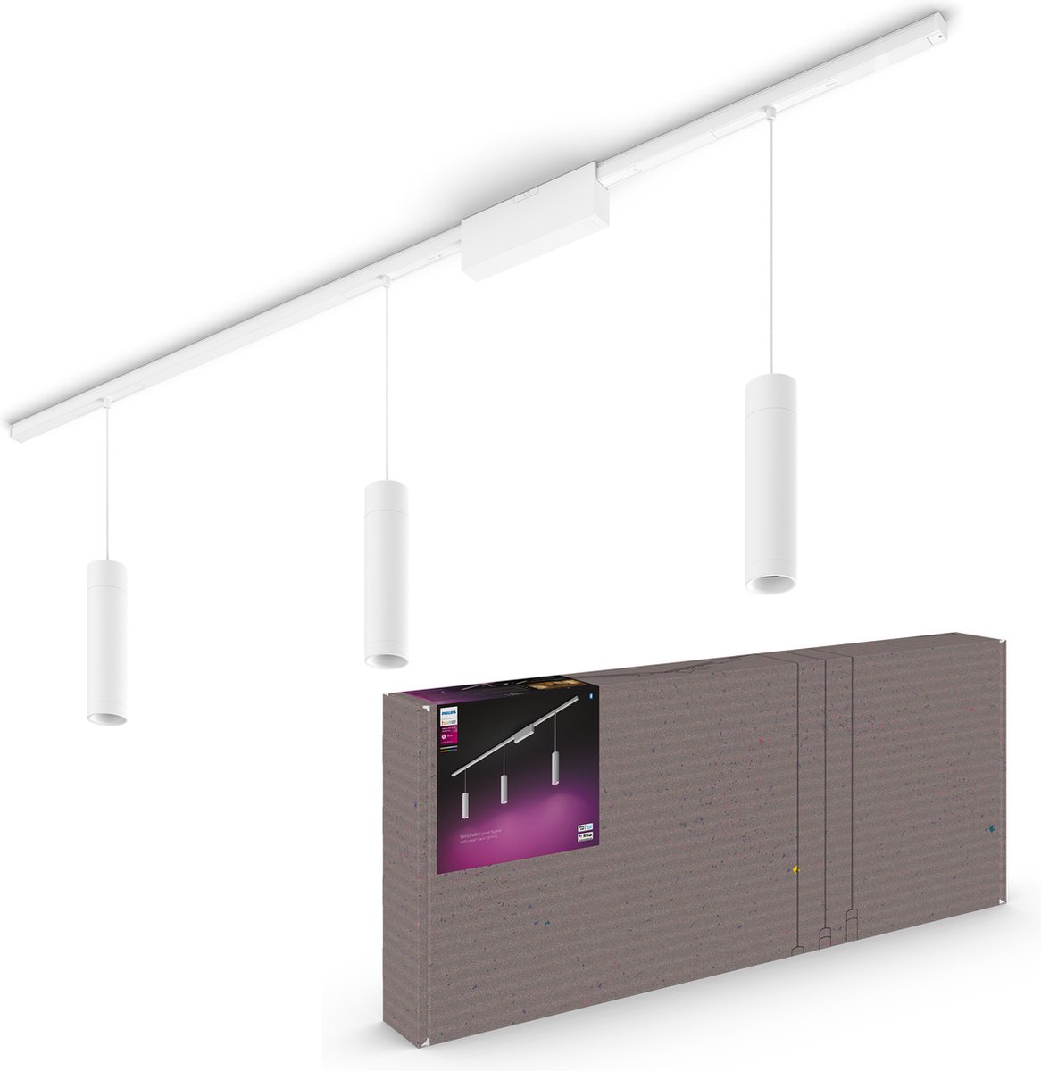 Signify Philips Hue Perifo Basis-Set 3er Pendelleuchte Weiß