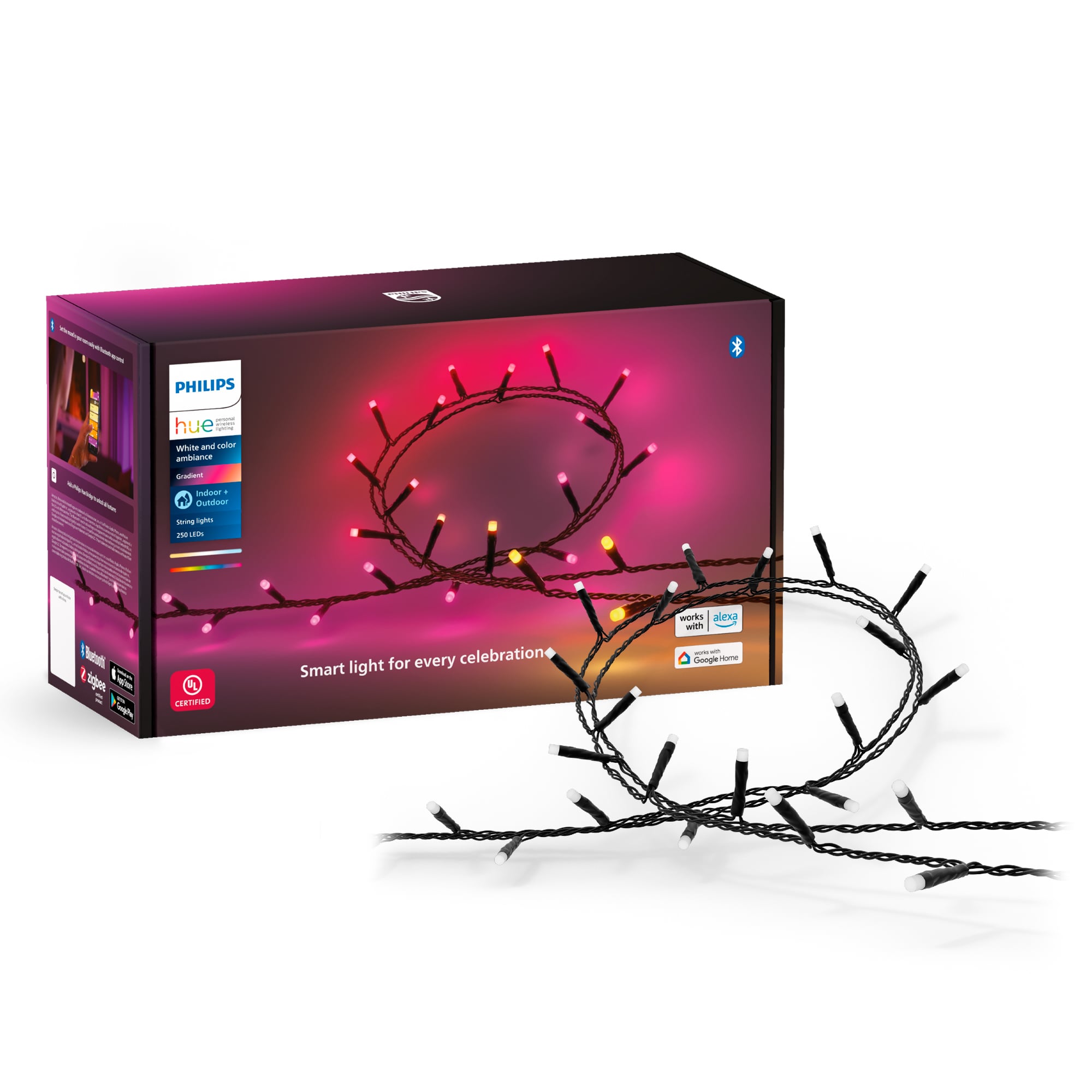 Signify Philips Hue Festavia Lichterkette 20m 250 LEDs.