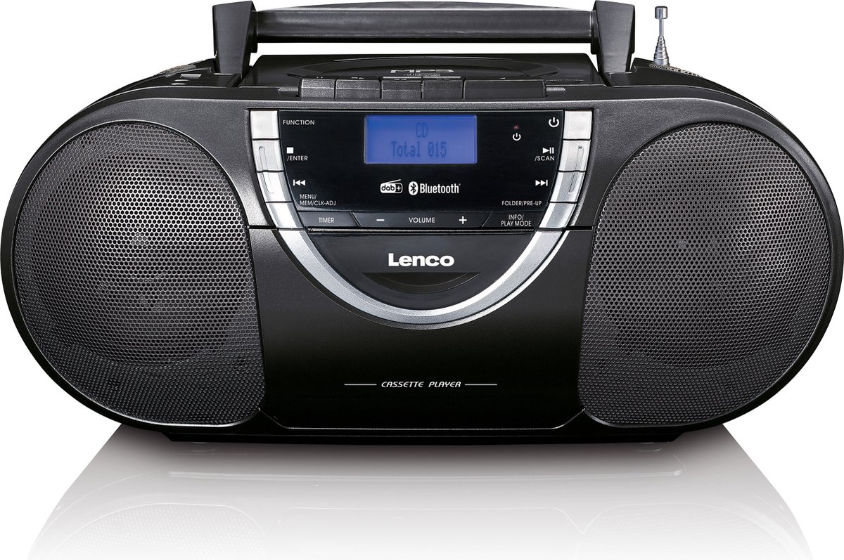 Lenco LENCO SCD-6900 Boombox mit DAB+ Radio und Bluetooth