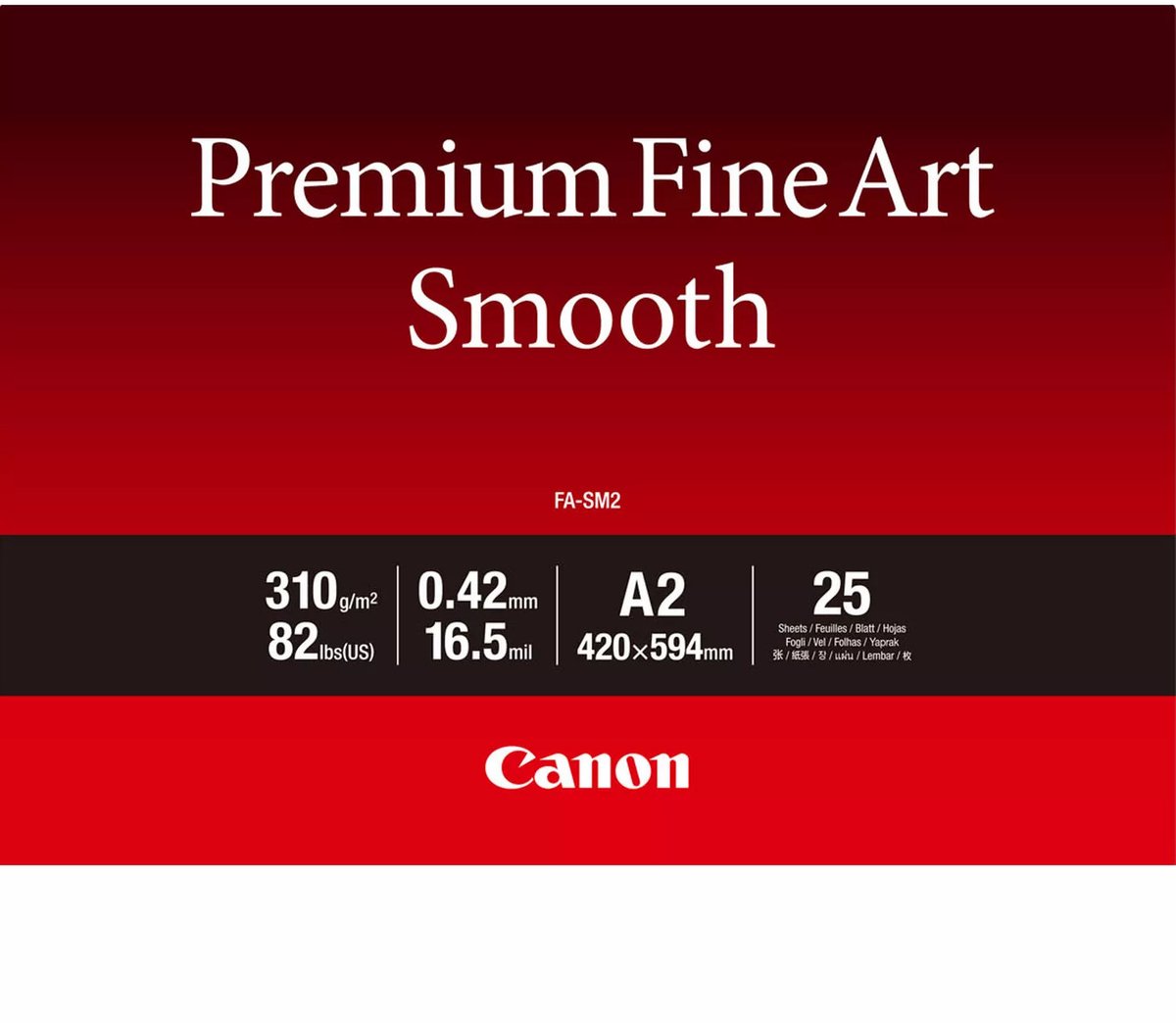 Canon Canon Papier Seidenmatt FA-SM2 (A2-25 Blatt)