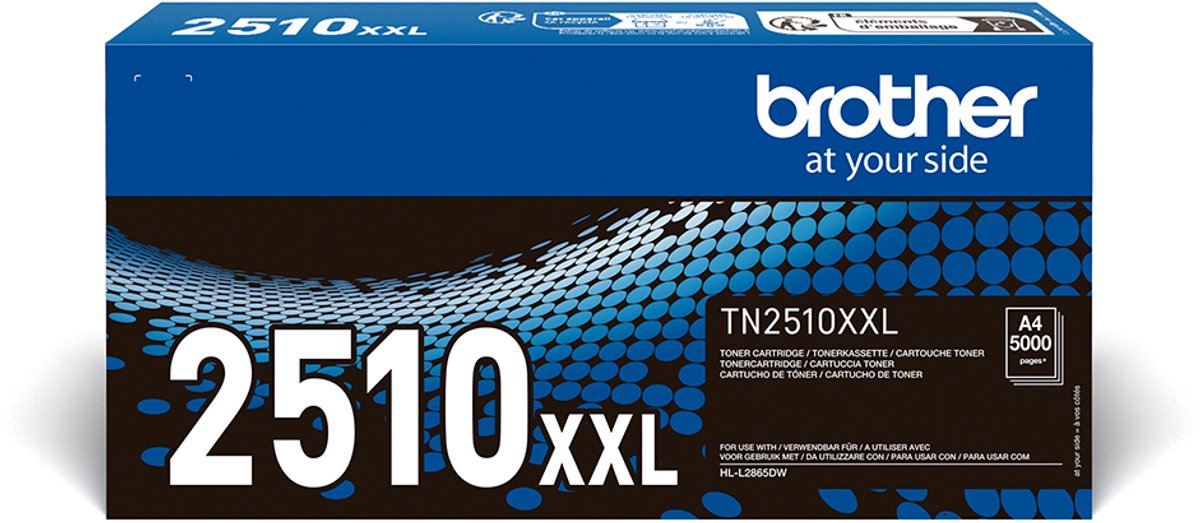 Brother Brother Jumbo Toner TN-2510XXL Schwarz (ca. 5000 Seiten)
