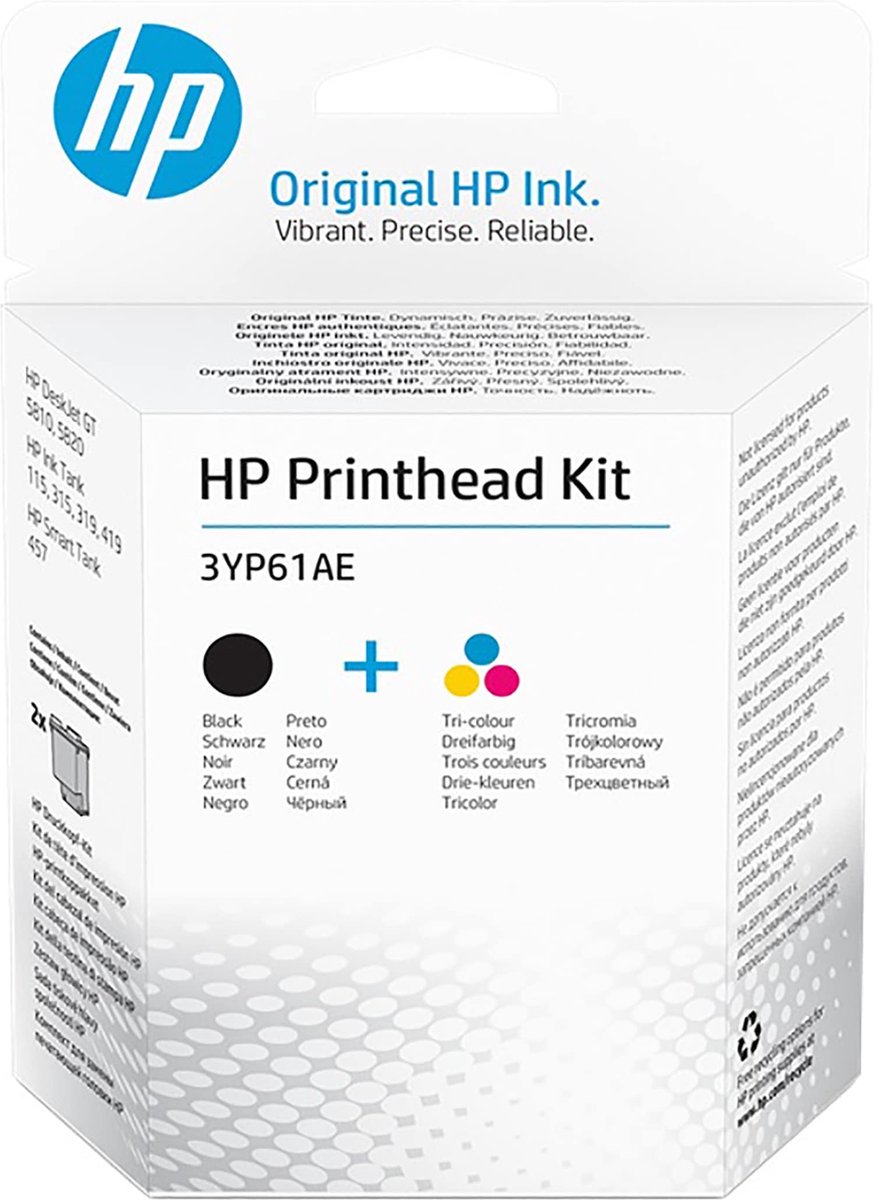Hewlett Packard HP Tintenpatrone 3YP61AE 4 Farben 1620 Seiten