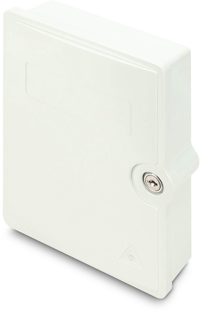 Assmann DIGITUS FTTH/FTTB-Anschlussgehäuse, bestückt, OS2, 12 Fasern
