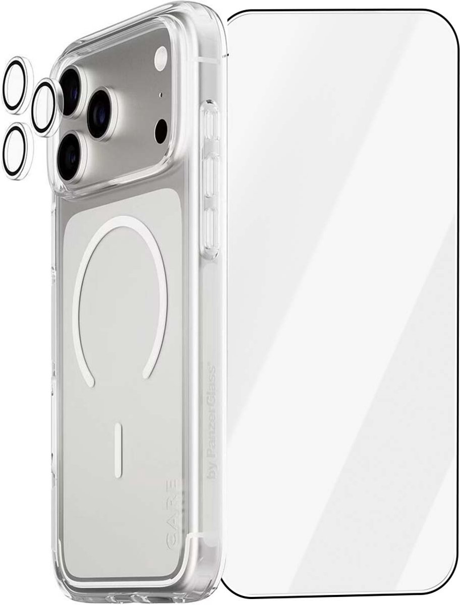 PanzerGlass CARE 3-in-1 Flagship Explorer Bundle iPhone 17 Pro Max