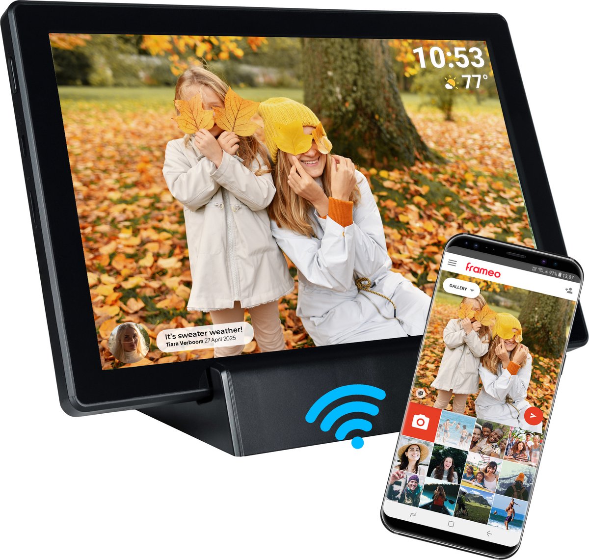 Denver Denver Bilderrahmen 10,1- PFF-1070 wi-fi black