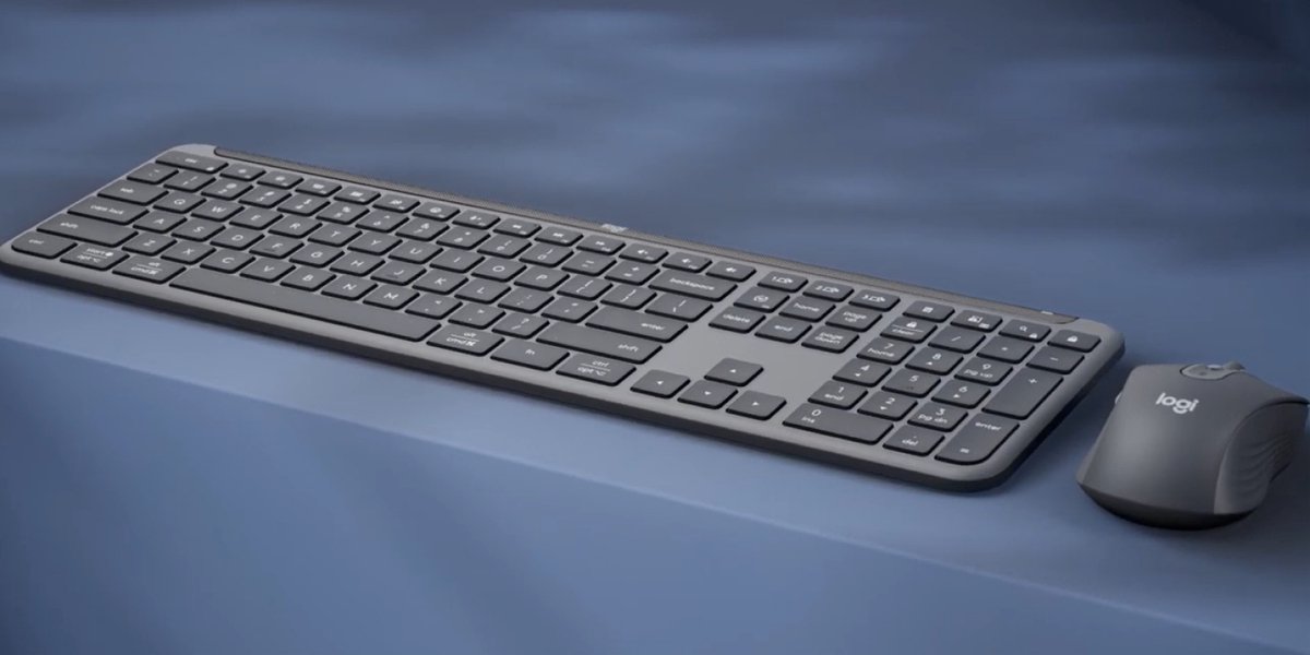 Logitech Logitech Slim Combo MK950 Business, QWERTY-Layout, graphit