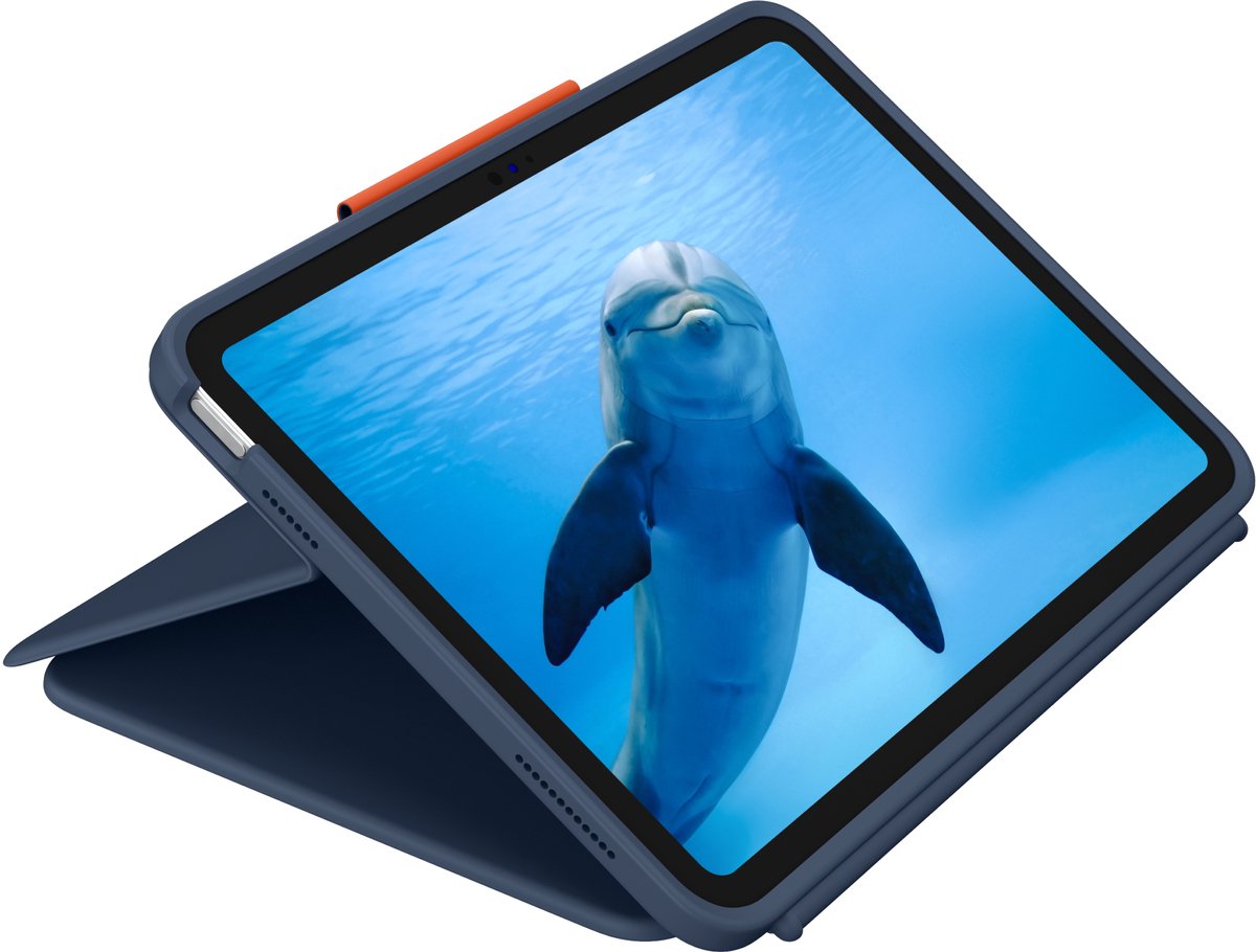 Logitech Logitech Rugged Combo 4 Touch QWERTZ-Layout, blau
