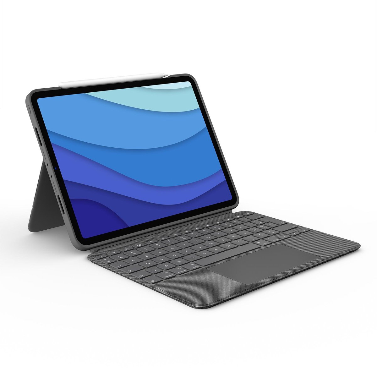 Logitech Logitech Combo Touch QWERTY-Layout 11-, grey