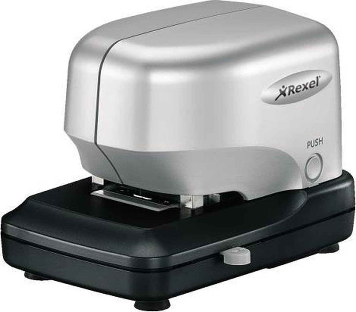 Rexel Elektrohefter Stella 30 Heftleistung bis 30 Blatt silber/schwarz