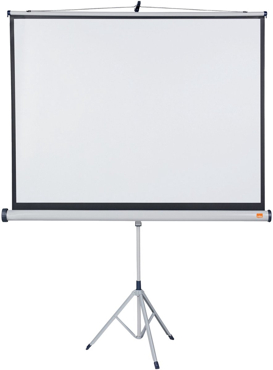 Nobo Stativ-Leinwand 150x113,8cm grau