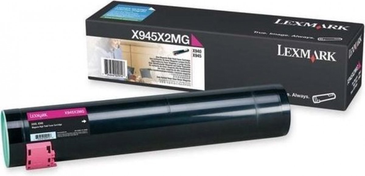 Lexmark Lasertoner Lexmark X945X2MG magenta