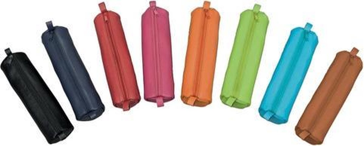 8 x Alassio Schlamperrolle - Leder sortiert.