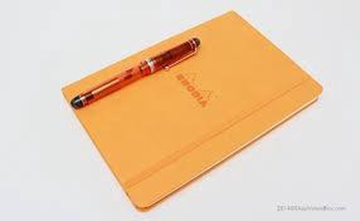 2 x Clairefontaine Notizbuch Web Notebook A5 liniert 96 Blatt orange/s