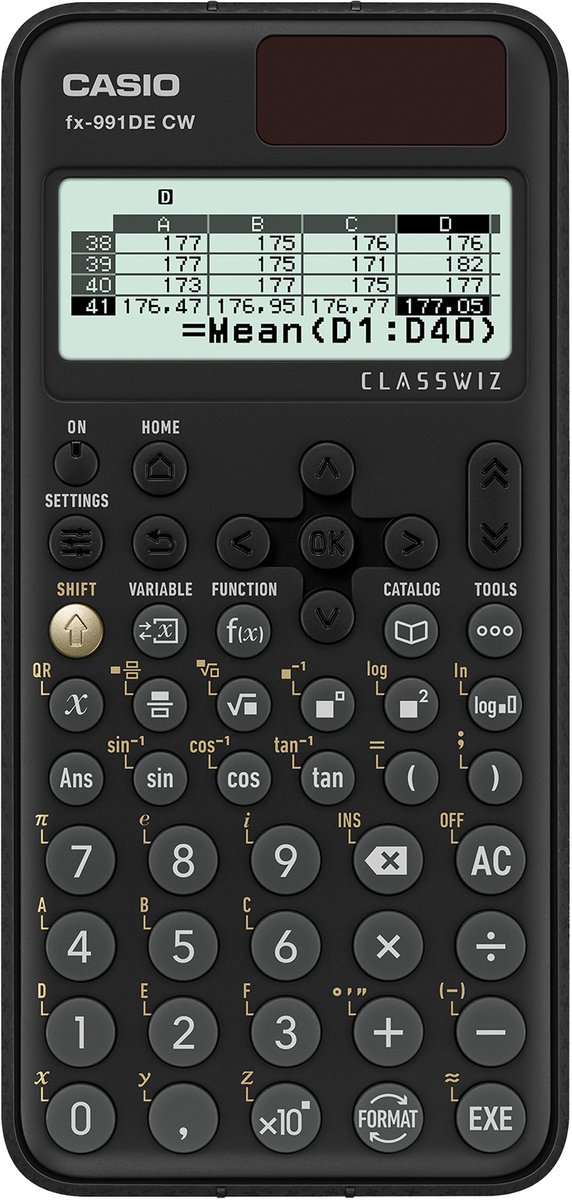 Casio Taschenrechner FX-991 DE CW Kartonverpackung