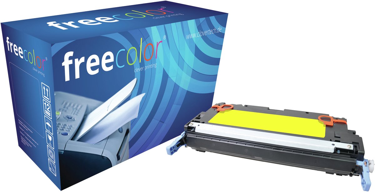 Freecolor Toner kompatibel mit HP Color LaserJet 3600 gelb