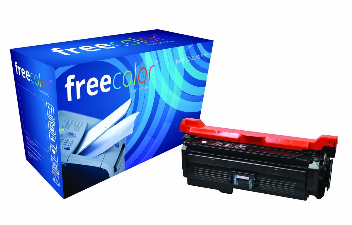 Freecolor Toner kompatibel mit HP 4-farbig LaserJet CP4025 cyan XXL