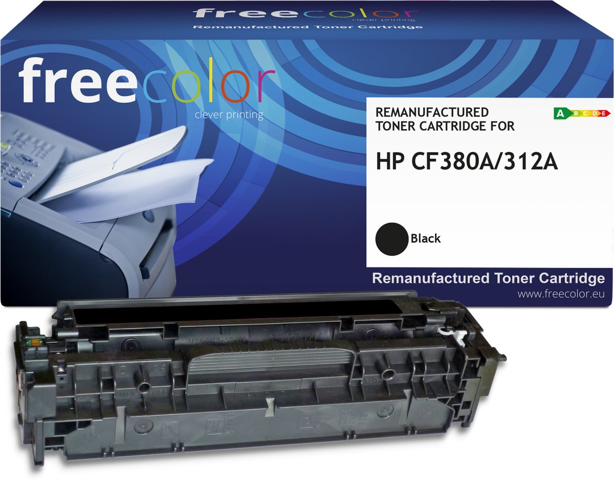 Freecolor Toner kompatibel mit HP Color LaserJet Pro M476 schwarz