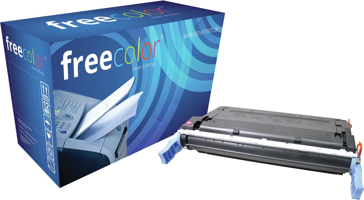 Freecolor Toner kompatibel mit HP Color LaserJet 4600 magenta