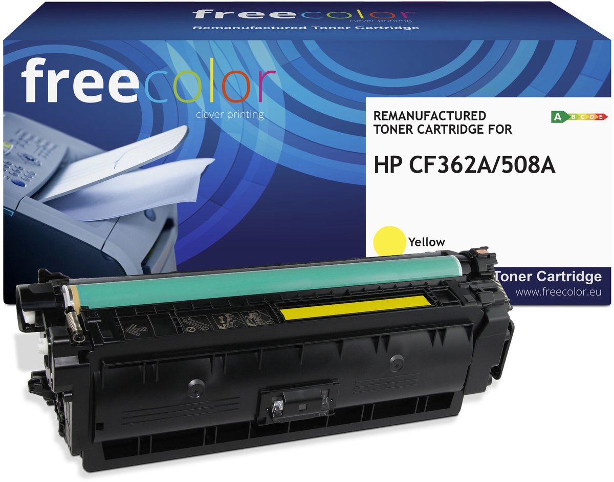 Freecolor Toner kompatibel mit HP 4-farbig LaserJet Enterprise M553 (5