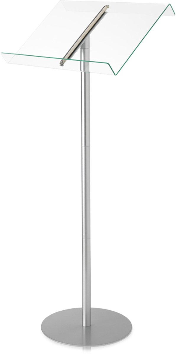 Deflecto Unterlagen-Notenständer Aluminium/Acryl