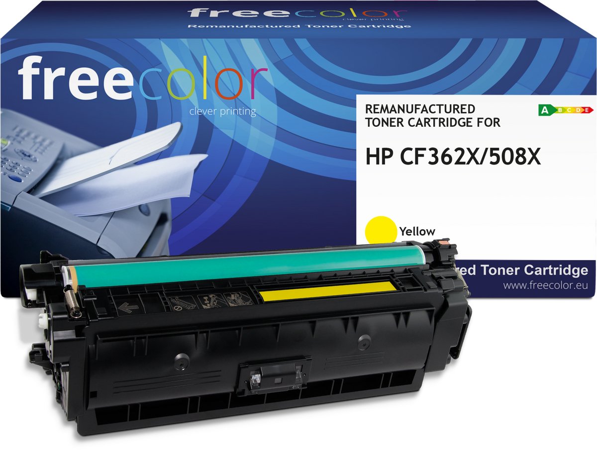 Freecolor Toner kompatibel mit HP 4-farbig LaserJet Enterprise M553 (5