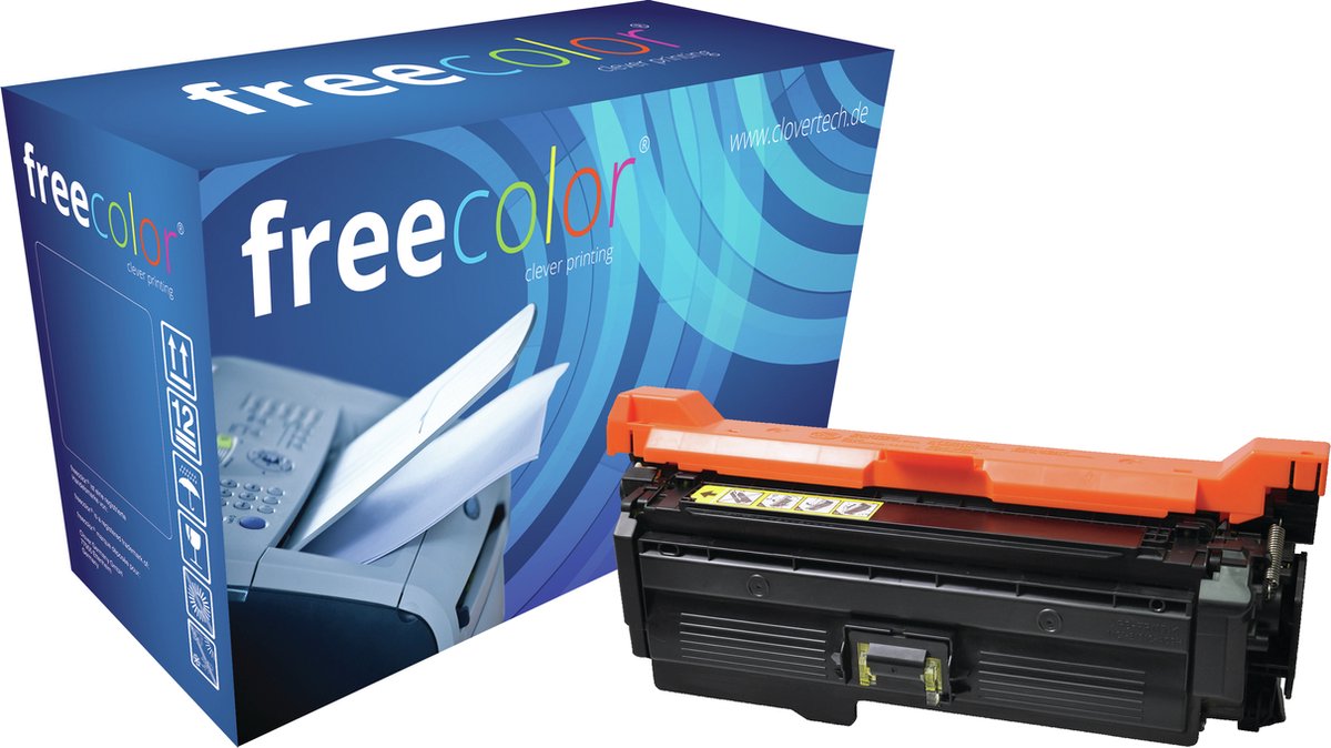 Freecolor Toner kompatibel mit HP Color LaserJet M651 gelb