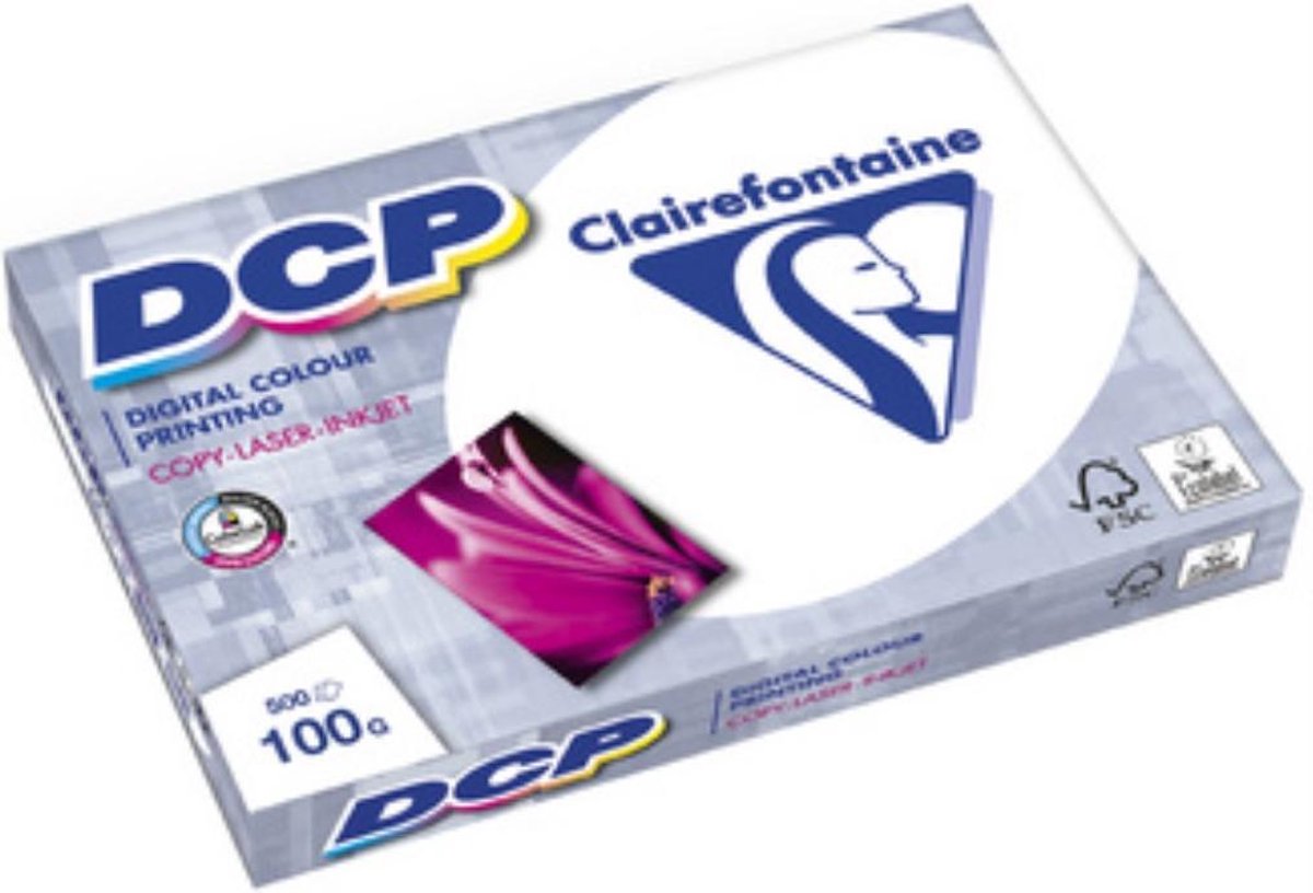 4 x Clairefontaine Laser- /Inkjetpapier DCP A3 420x297mm 80g/qm weiß V