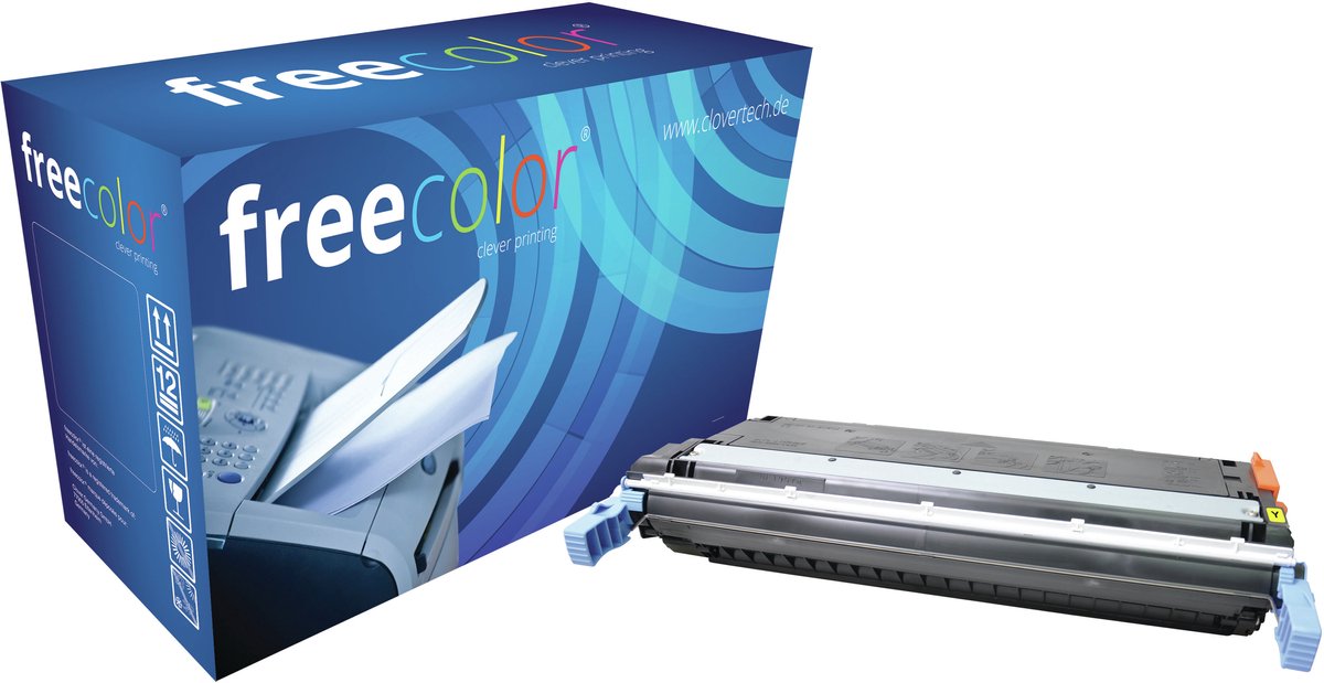 Freecolor Toner kompatibel mit HP Color LaserJet 5500 gelb