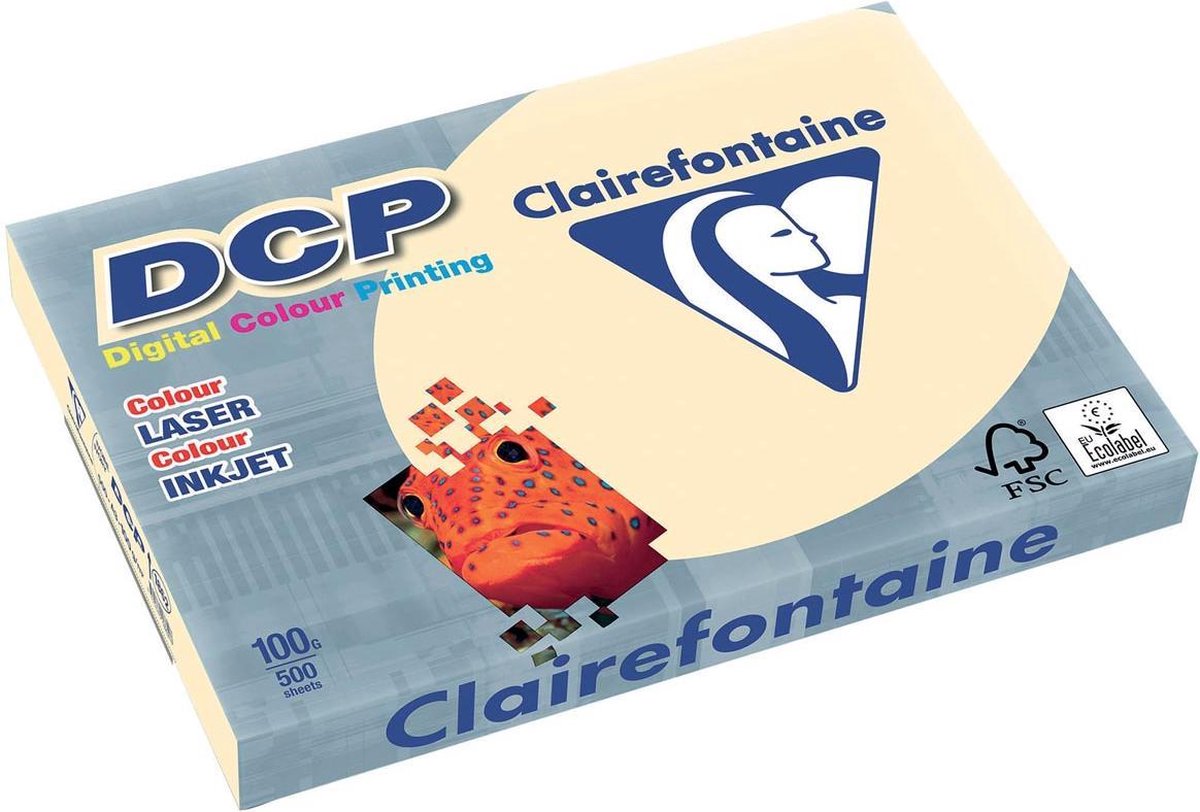4 x Clairefontaine Laser- /Inkjetpapier DCP A3 420x297mm 100g/qm elfen