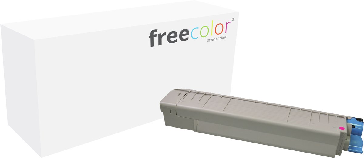 Freecolor Toner kompatibel mit Oki MC851 magenta
