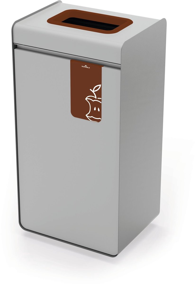 Durable Wertstoffsammler DURASORT 55 Liter Bioabfall - Metall Innenbeh