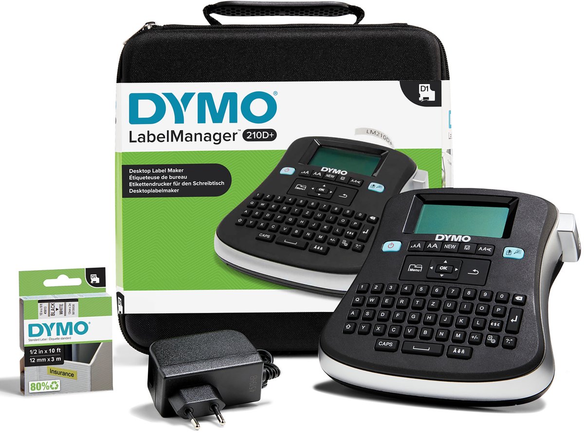 Dymo Beschriftungsgerät Dymo LabelManager Softcase 210D