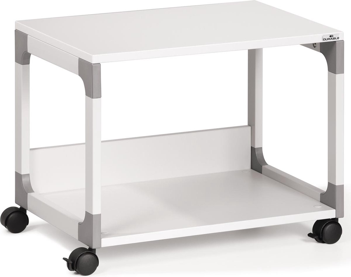 Durable Druckertisch BxTxH600x477x432mm auf Rollen grau