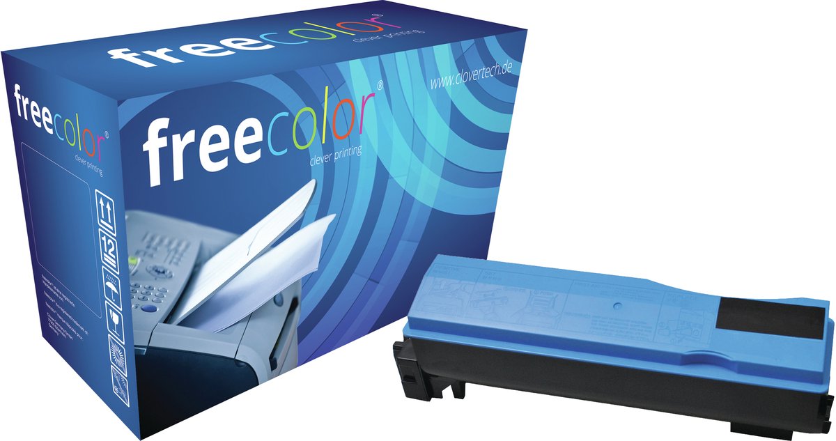Freecolor Toner kompatibel mit Kyocera TK-560 cyan