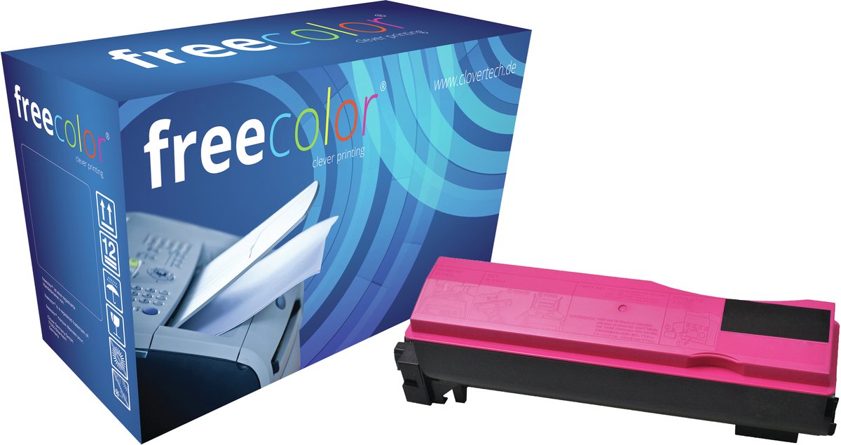 Freecolor Toner kompatibel mit Kyocera TK-560 magenta