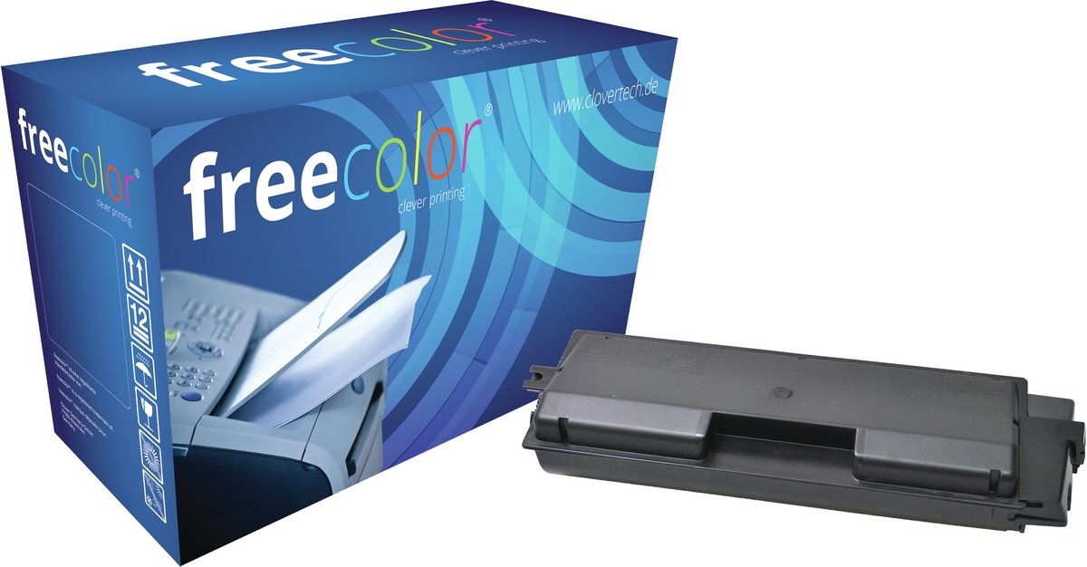 Freecolor Toner kompatibel mit Kyocera TK-580 schwarz