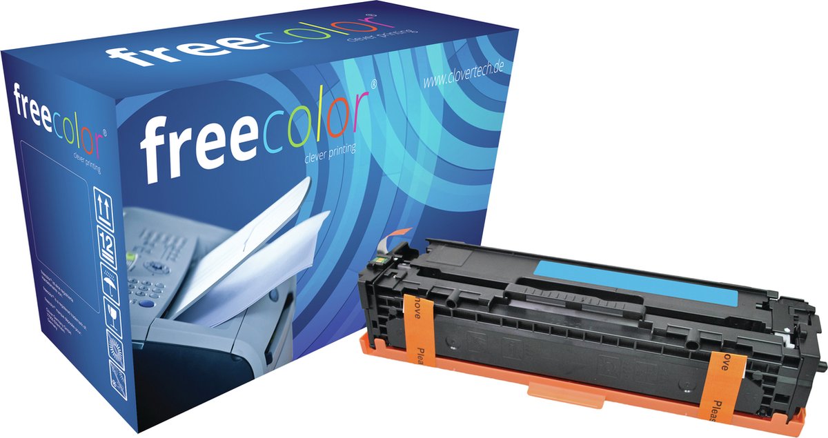 Freecolor Toner kompatibel mit HP Color LaserJet M251 cyan