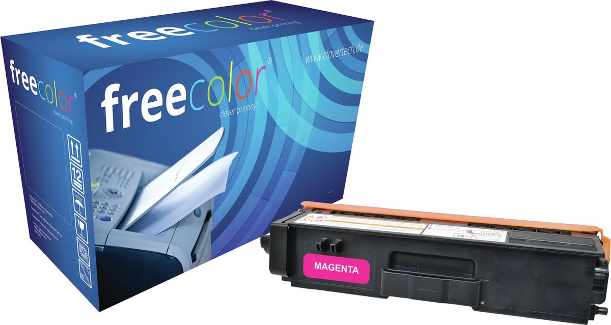 Freecolor Toner kompatibel mit Brother TN-320 magenta