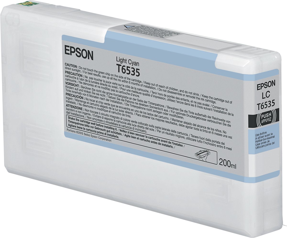 Epson Tinte Original Epson C13T653500 cyan-light