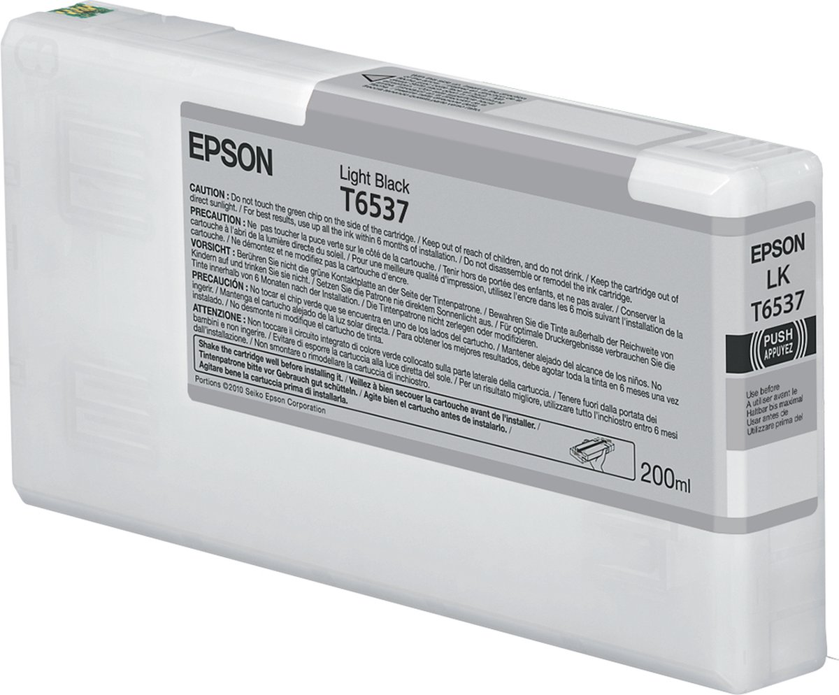Epson Tinte Original Epson C13T653700 schwarz-light