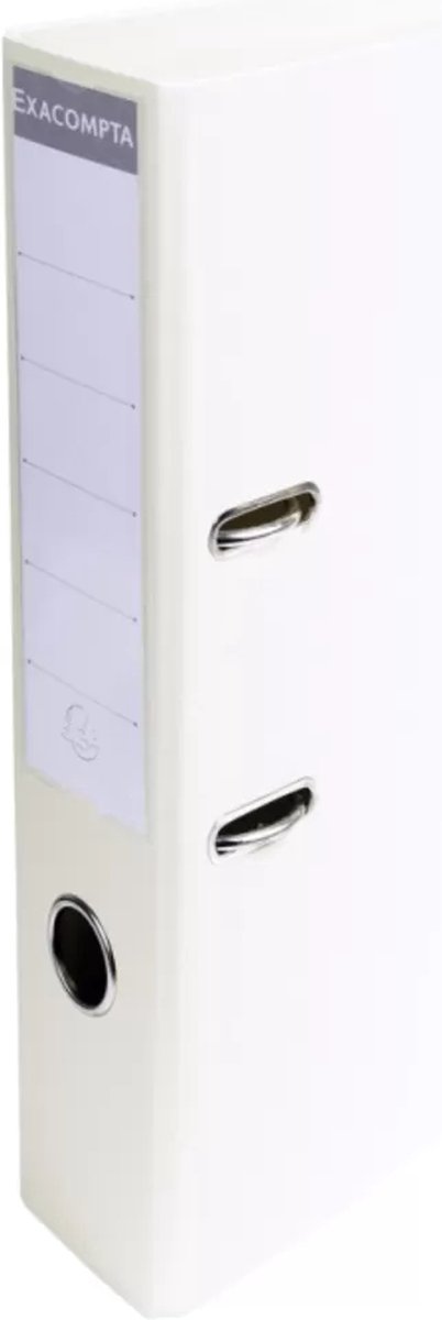 10 x Exacompta Ordner Premium A4 PVC 70mm weiss