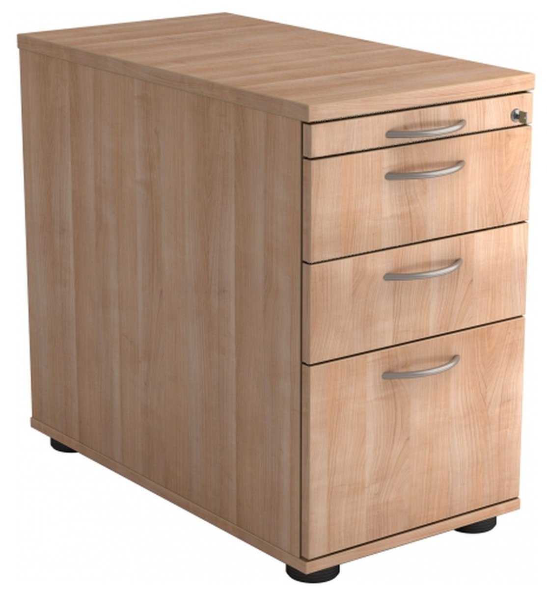 mcbuero.de Standcontainer 80cm 2 Schub 1 Hängeregistratur Schloss Boge