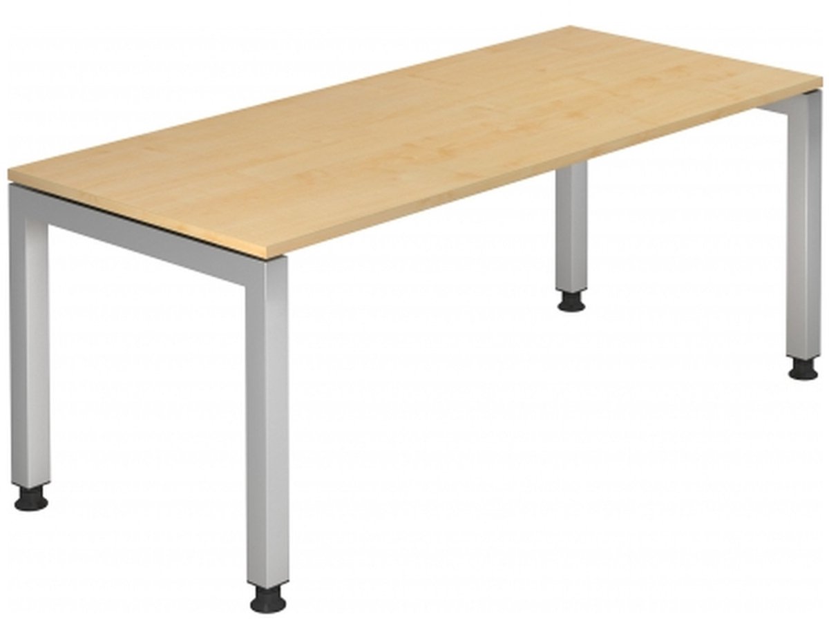 mcbuero.de Schreibtisch 180x80cm Ahorn