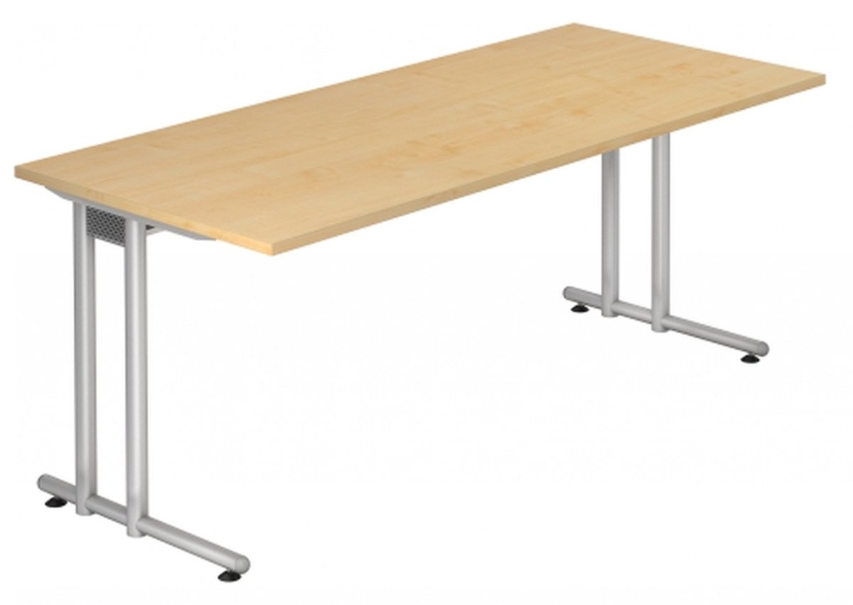 mcbuero.de Schreibtisch 1800x800mm Ahorn