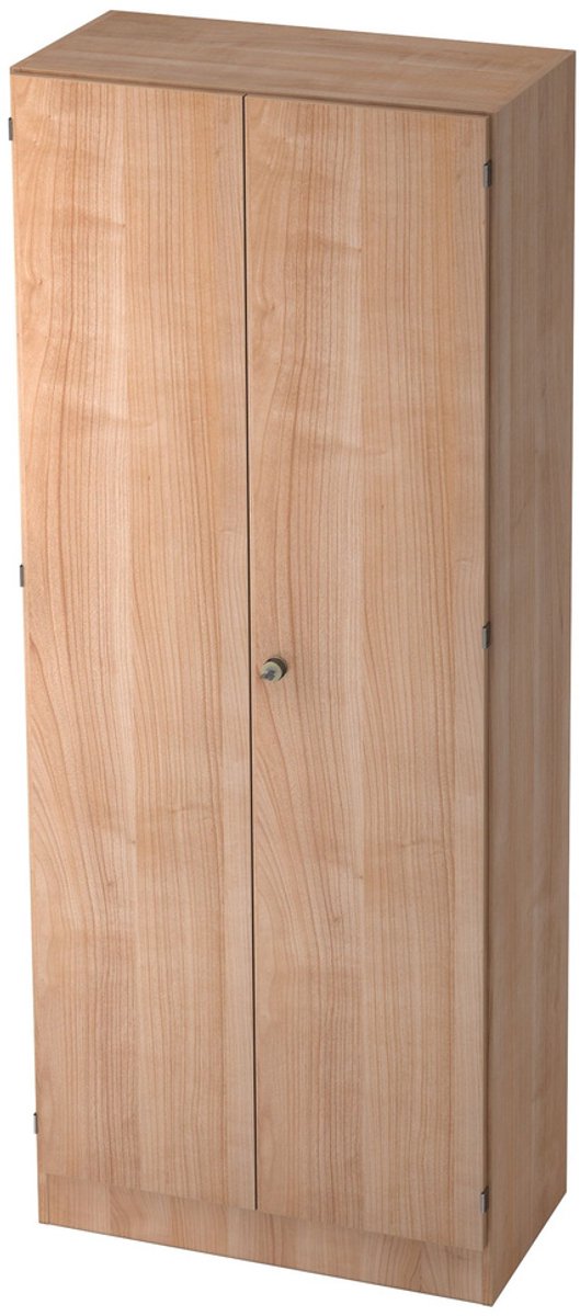 mcbuero.de Garderobeschrank Solid 5OH BxTxH 80x42x200,4cm Griff SG Nus